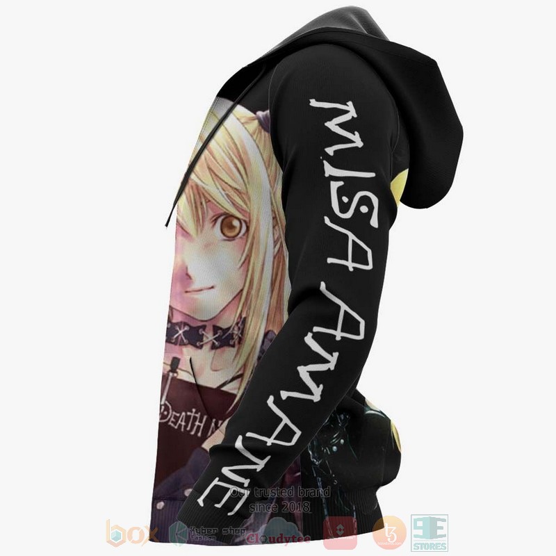 Misa Amane Custom Anime 3D Hoodie Misa Amane Custom Anime 3D Hoodie