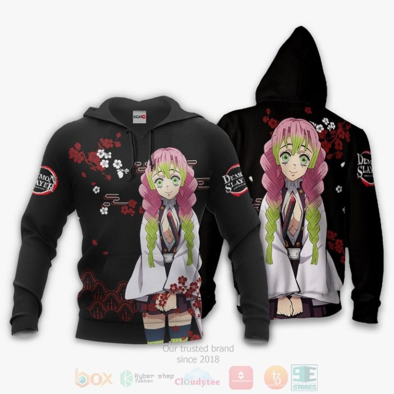 Mitsuri-Kanroji-Custom-Kimetsu-Anime-Black-3D-Hoodie-Bomber-Jacket-3