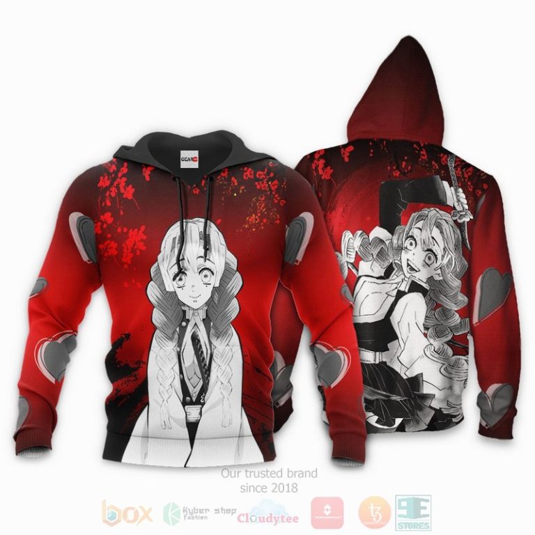 Mitsuri-Kanroji-Custom-Kimetsu-Anime-Red-3D-Hoodie-Bomber-Jacket-3