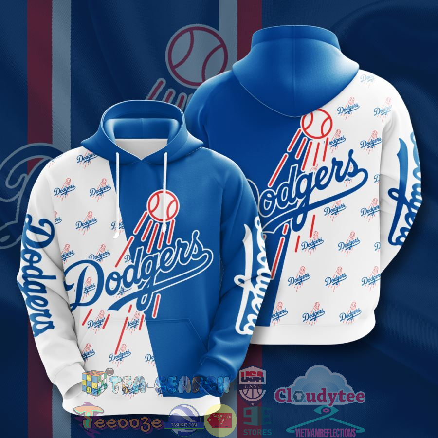 Mlb Los Angeles Dodgers Hoodie 3D Mlb Los Angeles Dodgers Hoodie 3D