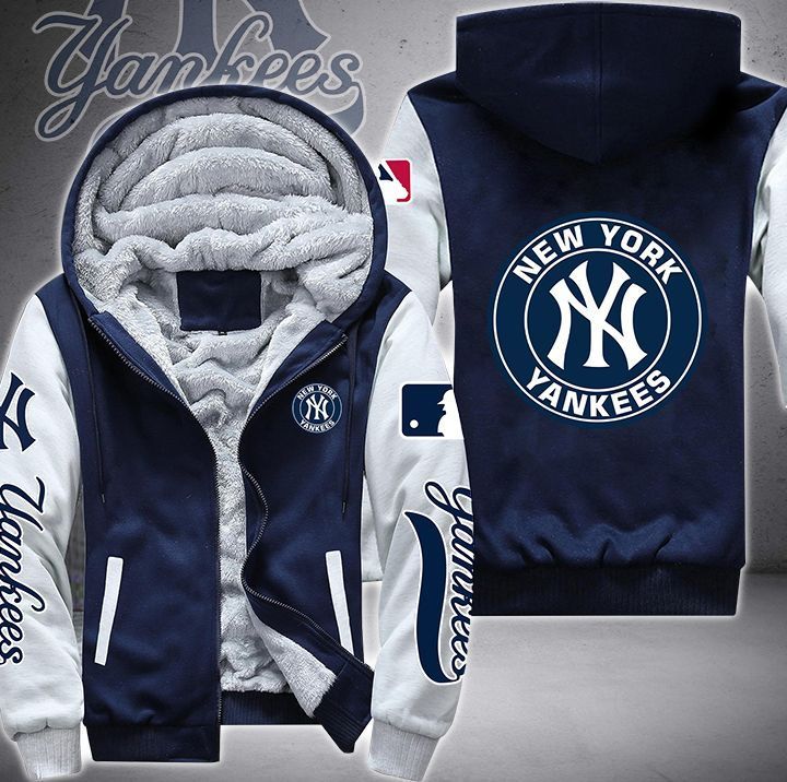 Mlb-New-York-Yankees-Fleece-Hoodie-Jacket-2