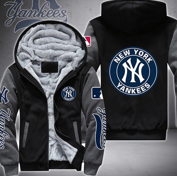 Mlb-New-York-Yankees-Fleece-Hoodie-Jacket-3