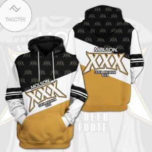 Molson Xxx Super Premium Beer Hoodie