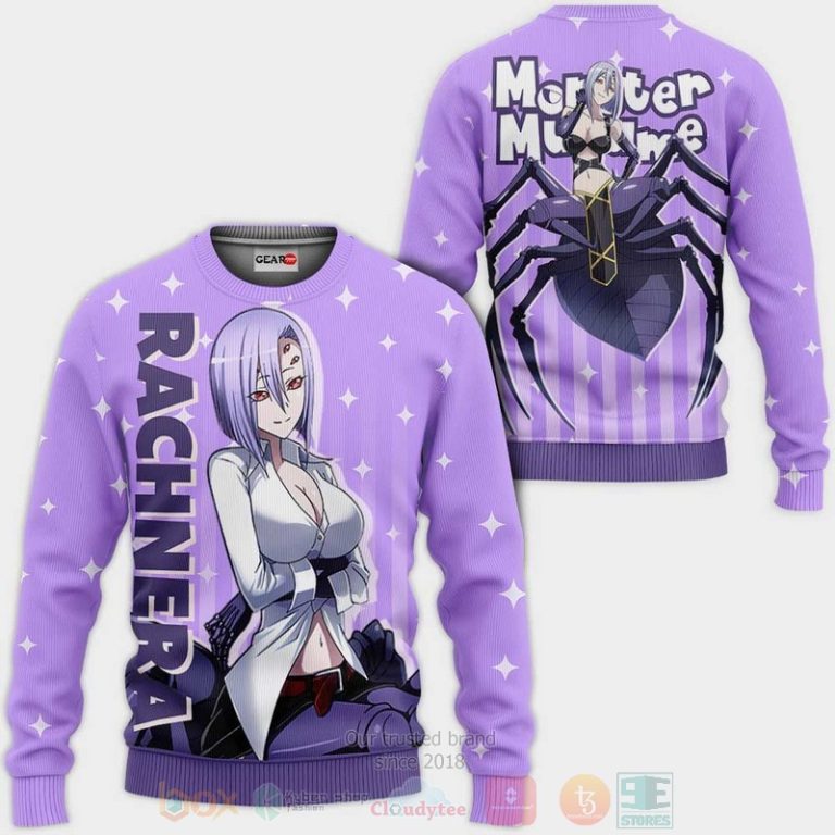 Monster-Musume-Rachnera-Arachnera-Custom-Anime-3D-Hoodie-Bomber-Jacket-2
