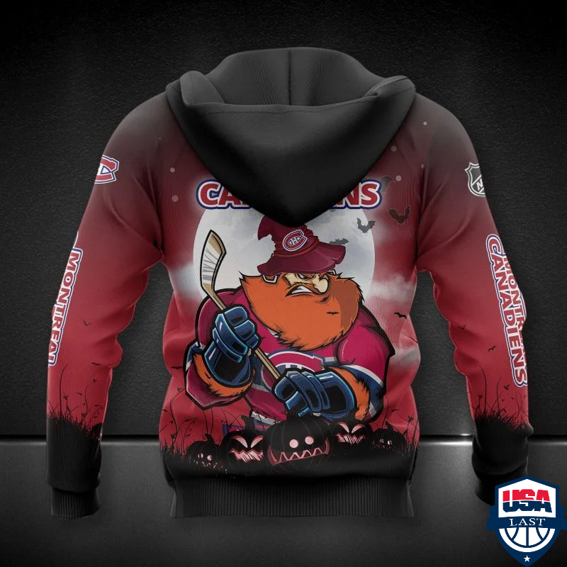 Montreal Canadiens Nhl Haloween All Over Printed Hoodie Montreal Canadiens Nhl Haloween All Over Printed Hoodie