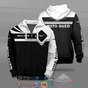 Moto Guzzi All Over Printed T-Shirt Hoodie