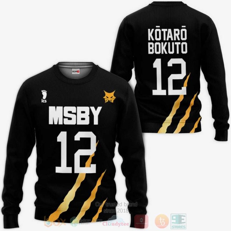 Msby-Kotaro-Bokuto-Uniform-Number-12-Haikyuu-Anime-3D-Hoodie-Shirt-2