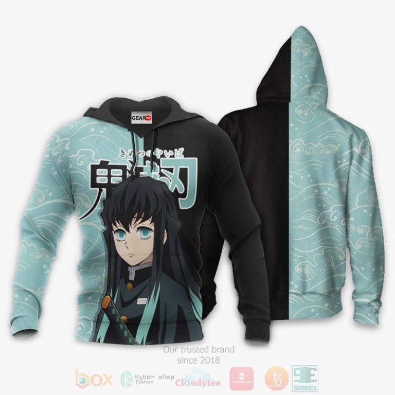 Muichiro-Tokito-Custom-Kimetsu-Anime-Blue-Black-3D-Hoodie-Bomber-Jacket-3