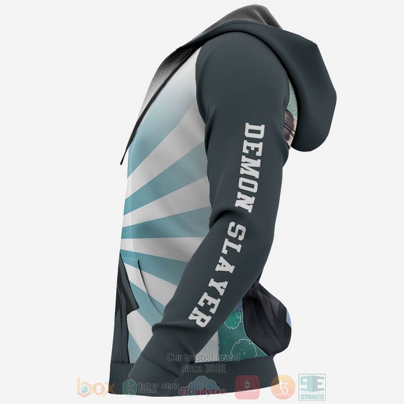 Muichiro Tokito Kimetsu Anime 3D Hoodie Muichiro Tokito Kimetsu Anime 3D Hoodie