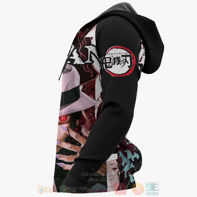 Muzan Kibutsuji Custom Kimetsu Anime-Manga 3D Hoodie Muzan Kibutsuji Custom Kimetsu Anime-Manga 3D Hoodie
