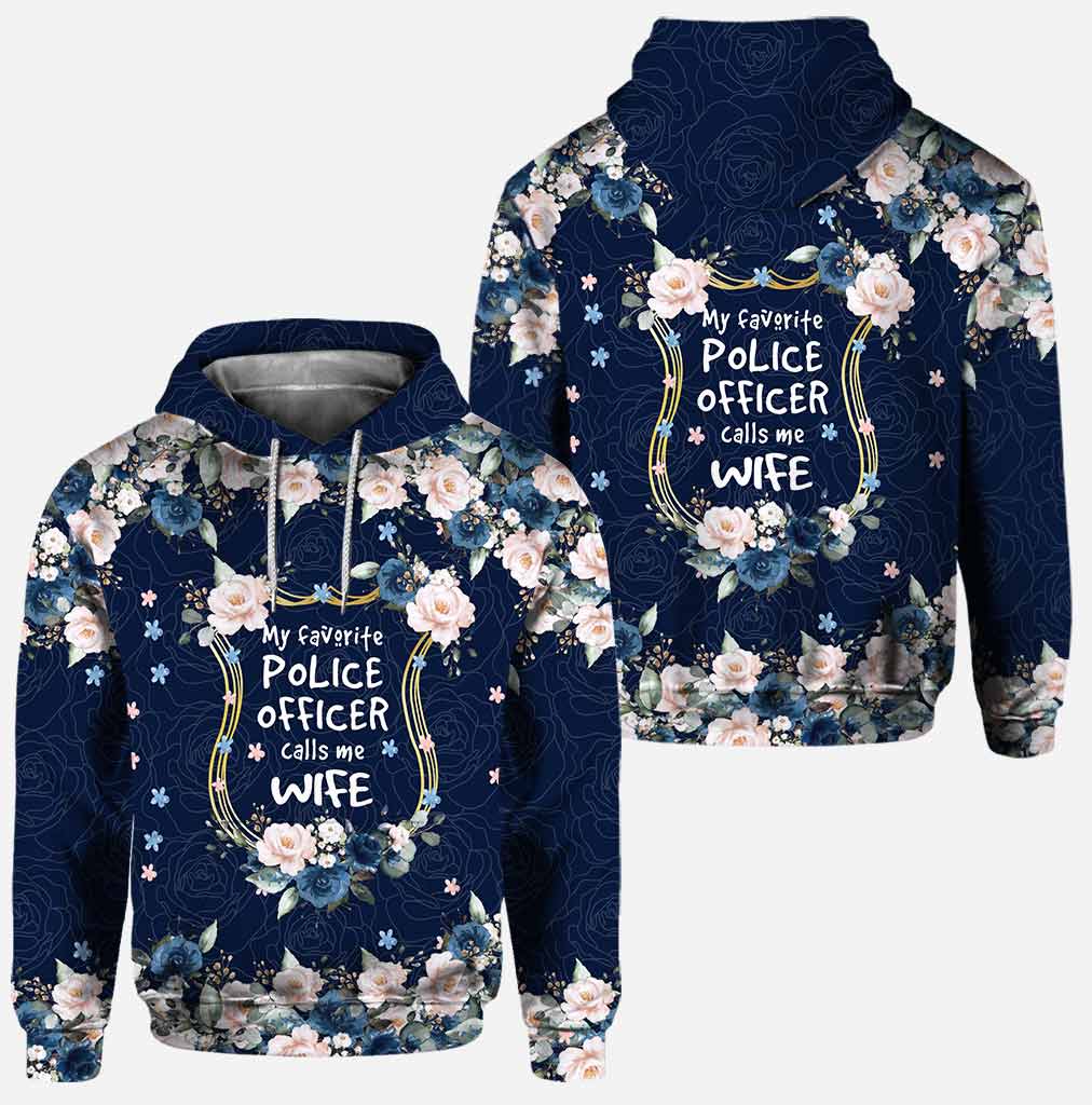 My-Favorite-Police-Officer-Calls-Me-Wife-All-Over-Printed-Hoodie-And-Leggings-2