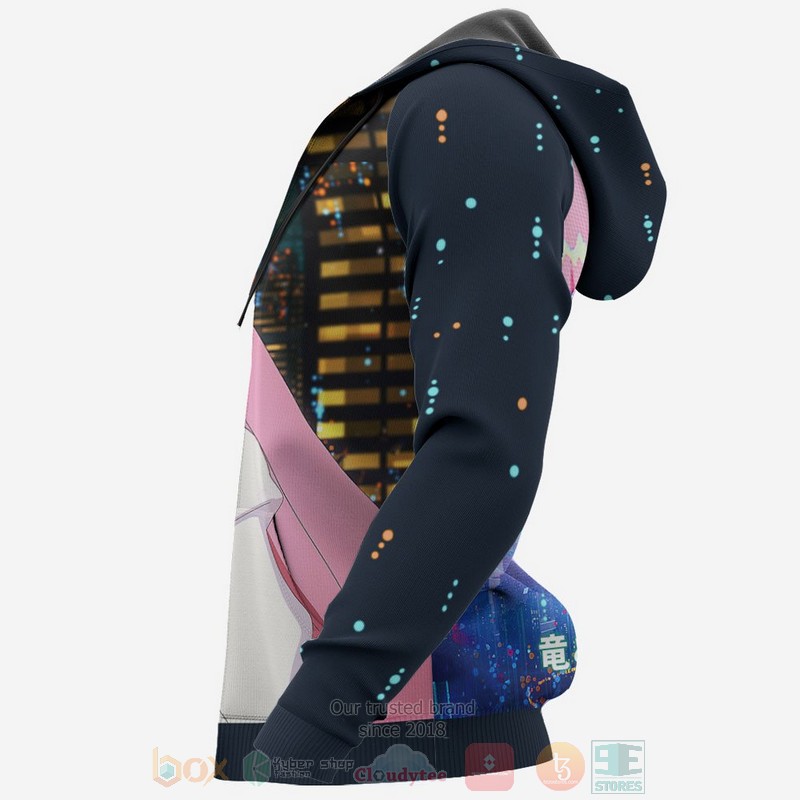 Naitou Suzu Belle Custom Ryuu To Sobakasu No Hime Anime 3D Hoodie Naitou Suzu Belle Custom Ryuu To Sobakasu No Hime Anime 3D Hoodie