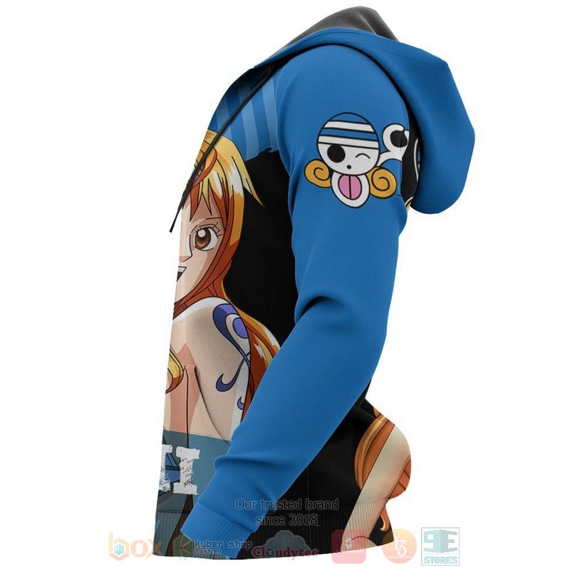 Nami Cat Burglar One Piece Anime 3D Hoodie Nami Cat Burglar One Piece Anime 3D Hoodie