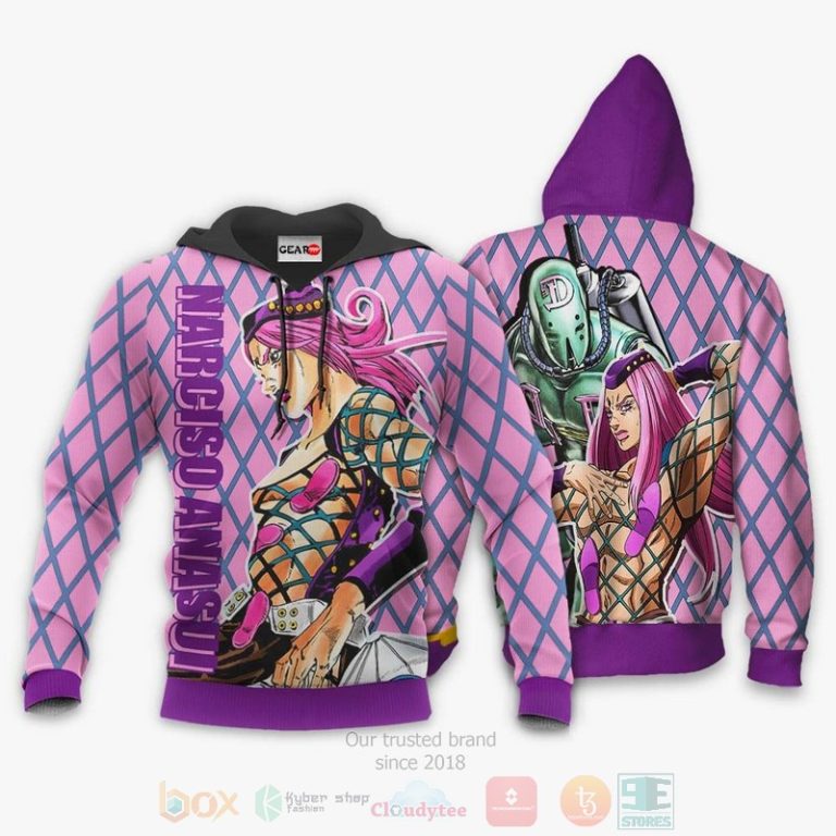 Narciso-Anasui-Custom-Anime-JojoS-Adventures-3D-Hoodie-Bomber-Jacket-3