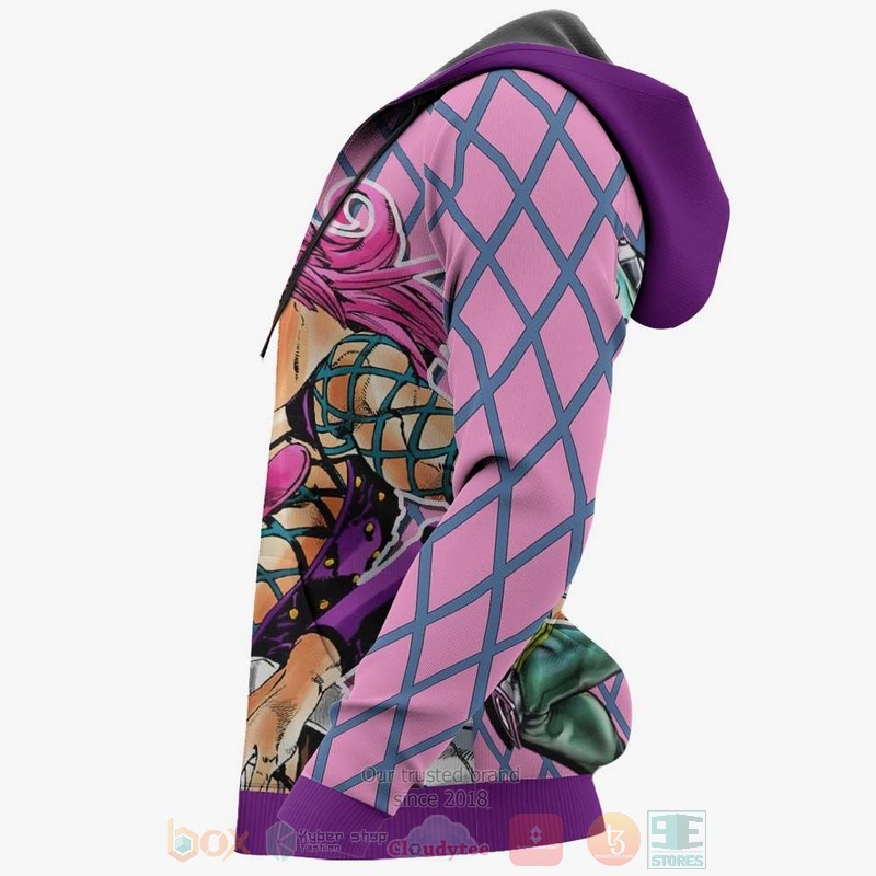 Narciso Anasui Custom Anime Jojo’S Adventures 3D Hoodie Narciso Anasui Custom Anime Jojo’S Adventures 3D Hoodie
