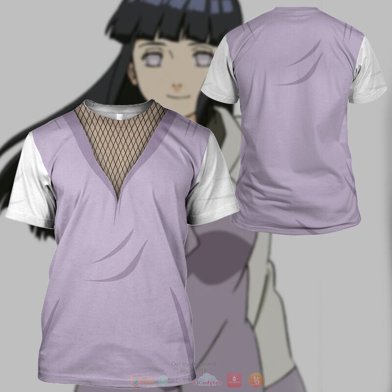 Naruto Hinata Cosplay 3D Shirt Naruto Hinata Cosplay 3D Shirt