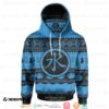 Naruto Mizukage Ugly Pattern Snood Hoodie