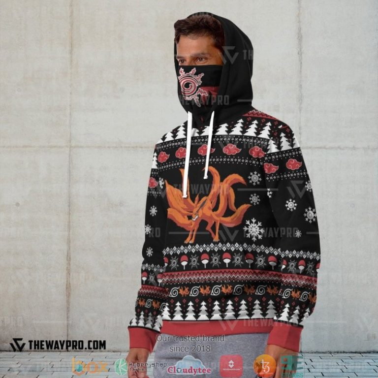 Naruto-Nine-Tailed-Christmas-Ugly-Pattern-Snood-Hoodie-2