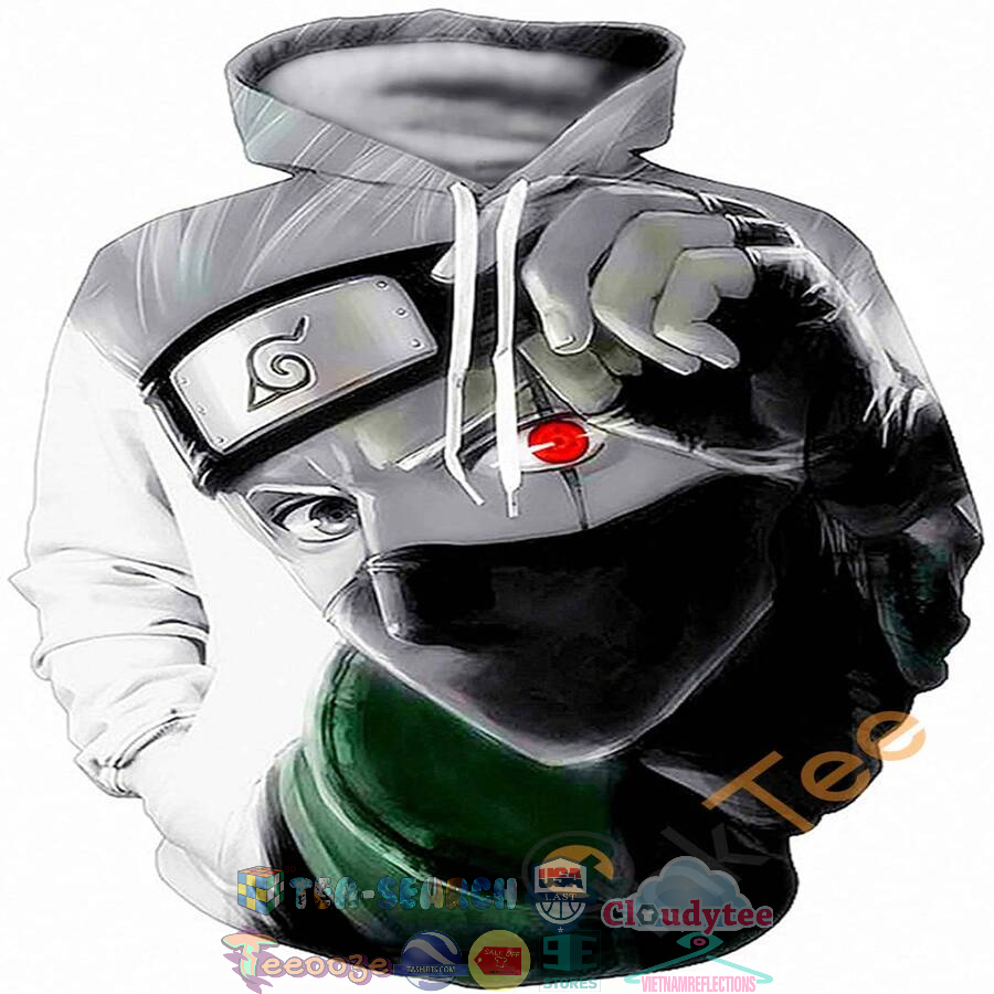 Naruto Sharingan Eye Hoodie 3D Naruto Sharingan Eye Hoodie 3D