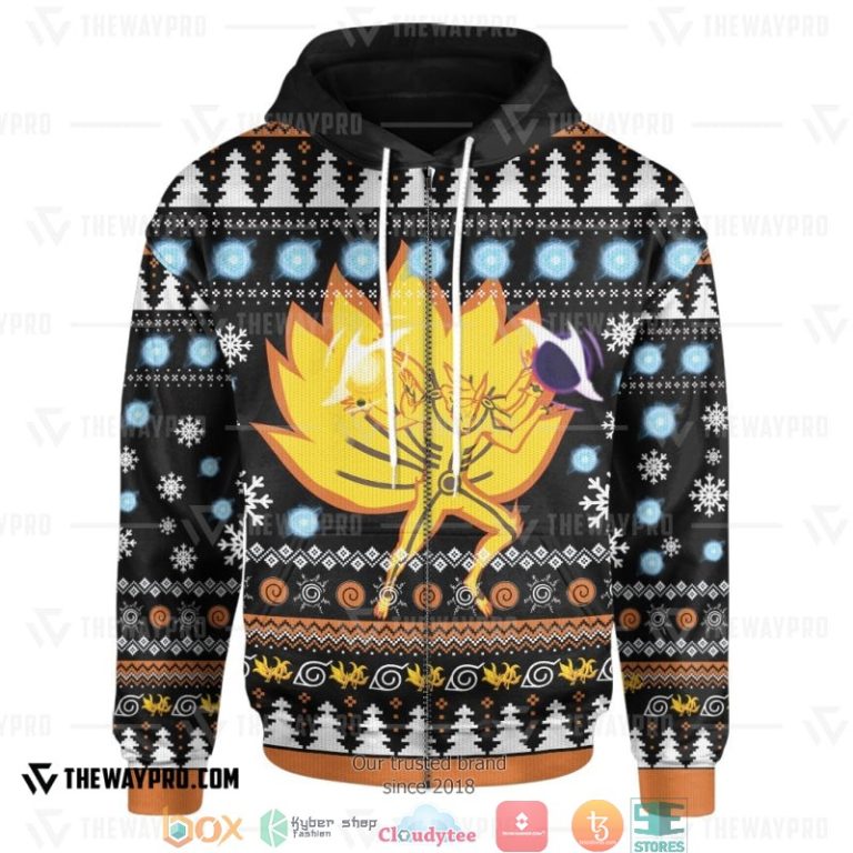 Naruto-Shippuden-Asura-Kurama-Mode-Christmas-Ugly-Pattern-Hoodie-3