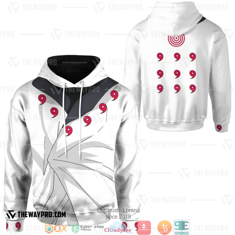 Naruto Shippuden Madara Uchiha Six Paths Hoodie Naruto Shippuden Madara Uchiha Six Paths Hoodie