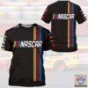 Nascar Logo 3D All Over Print Hoodie T-Shirt
