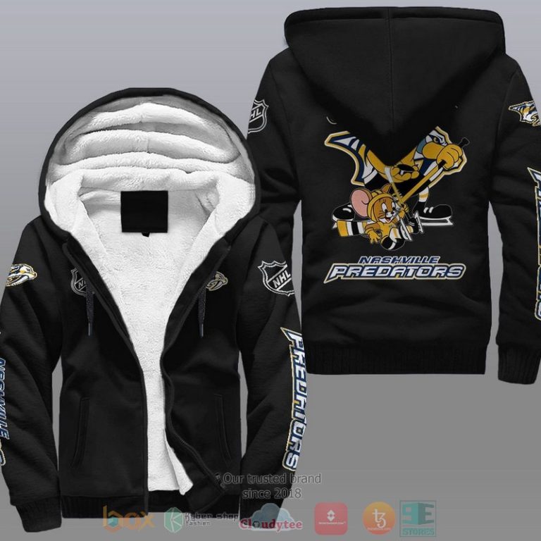 Nashville-Predators-Nhl-Tom-And-Jerry-Fleece-Hoodie-1
