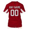 National Football League Arizona Cardinals Football Personalized 3D Hoodie