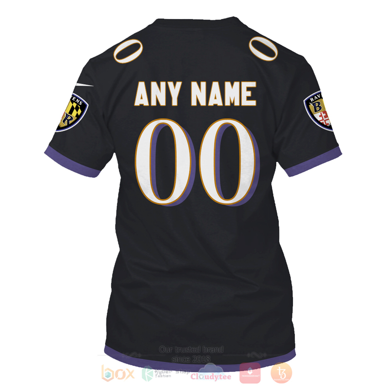 National Football League Baltimore Ravens Personalized 3D Hoodie National Football League Baltimore Ravens Personalized 3D Hoodie
