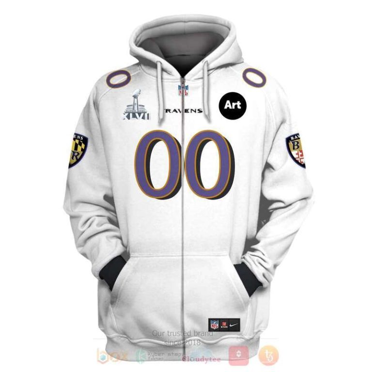 National-Football-League-Baltimore-Ravens-Super-Bowl-Personalized-3D-Hoodie-Jersey-Shirt-2