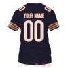 National Football League Chicago Bears Personalized 3D Hoodie
