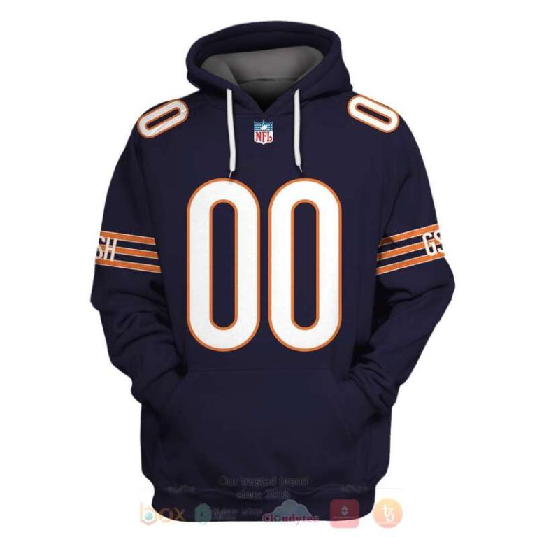 National-Football-League-Chicago-Bears-Personalized-3D-Hoodie-Jersey-Shirt-3