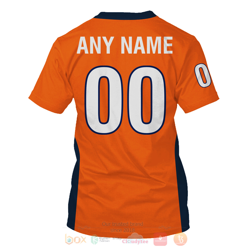 National Football League Denver Broncos Personalized 3D Hoodie National Football League Denver Broncos Personalized 3D Hoodie