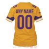 National Football League Football Minnesota Vikings Personalized 3D Hoodie