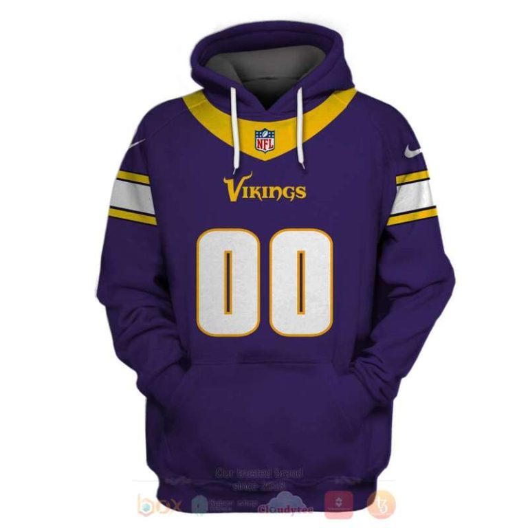 National-Football-League-Minnesota-Vikings-Personalized-3D-Hoodie-Jersey-Shirt-3