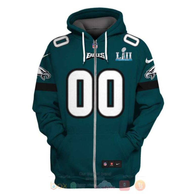 National-Football-League-Philadelphia-Eagles-Super-Bowl-Personalized-3D-Hoodie-Jersey-Shirt-2