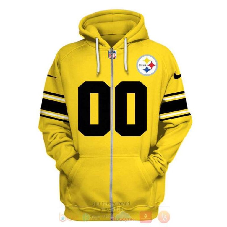National-Football-League-Pittsburgh-Steelers-Personalized-3D-Hoodie-Jersey-Shirt-2