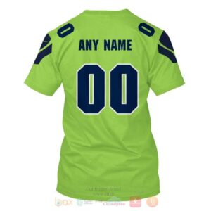 National Football League Seattle Seahawks  Personalized 3D Hoodie
