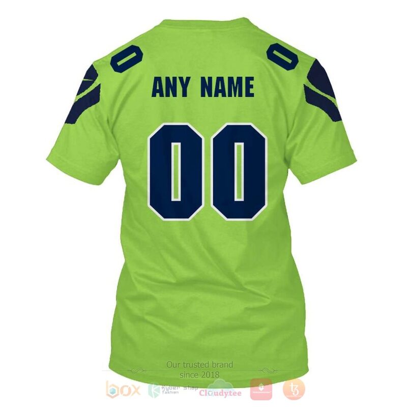 National Football League Seattle Seahawks Personalized 3D Hoodie National Football League Seattle Seahawks Personalized 3D Hoodie