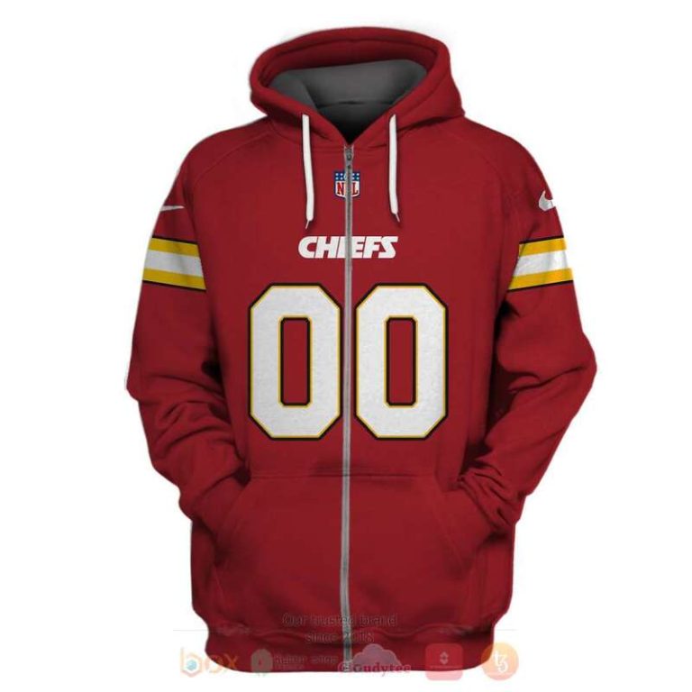National-Football-League-Team-Kansas-City-Chiefs-Personalized-3D-Hoodie-Jersey-Shirt-2