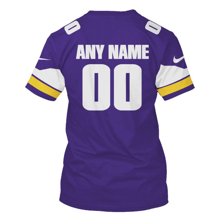 National-Football-League-Team-Minnesota-Vikings-Personalized-3D-Hoodie-Jersey-Shirt-2