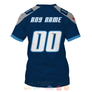 National Football League Tennessee Titans Personalized 3D Hoodie