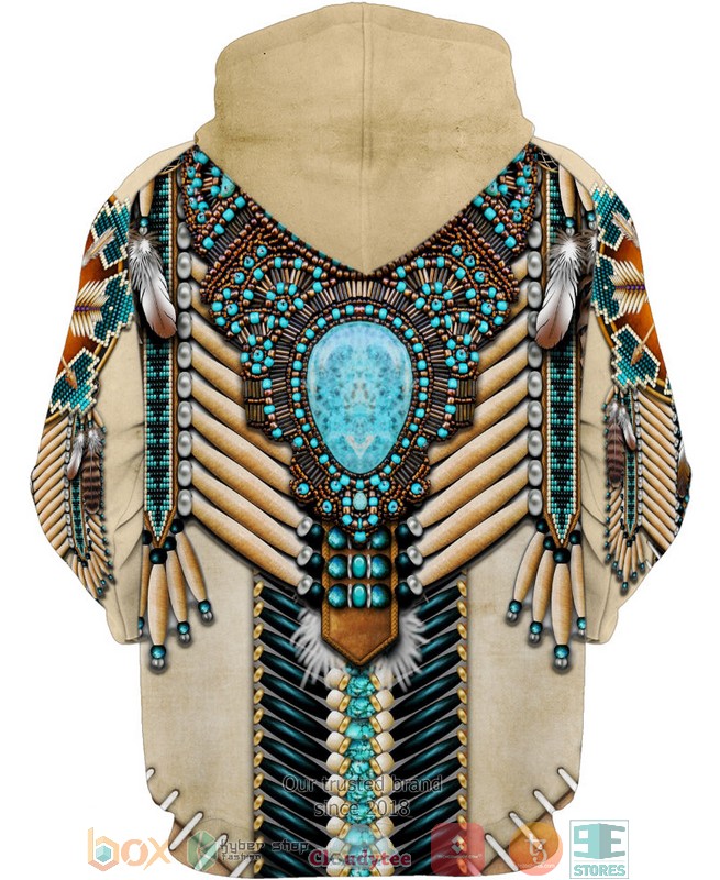 Native American Necklace 3D Hoodie Native American Necklace 3D Hoodie