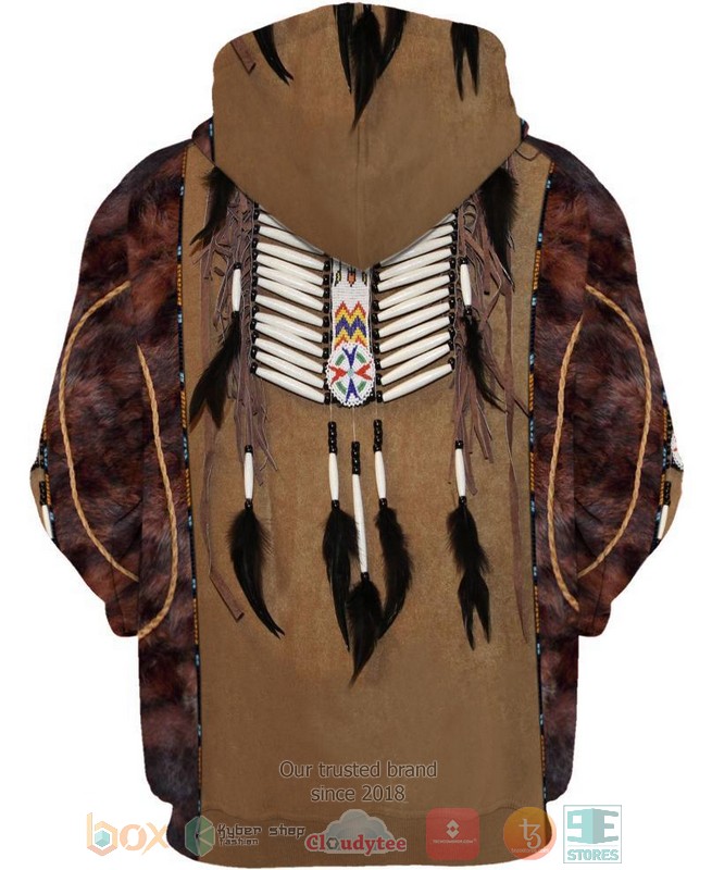 Native-American-Ooze-3D-Hoodie-2-1
