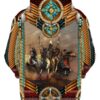 Native American Warrior 3D Hoodie