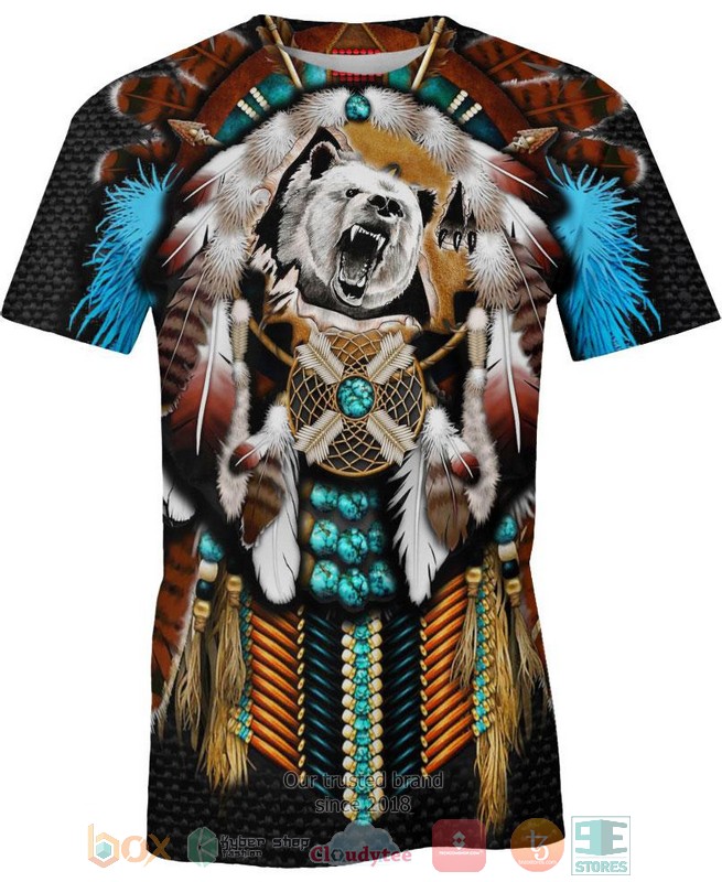 Native-Bear-Motifs-3D-Shirt-Hoodie-2-1