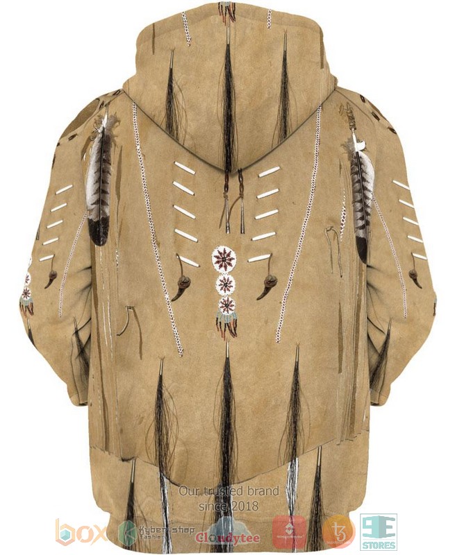 Native-Brown-3D-Hoodie-2