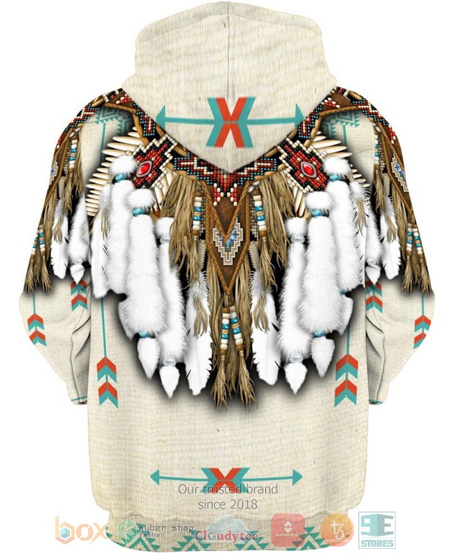 Native Feather Patterns 3D Hoodie Native Feather Patterns 3D Hoodie