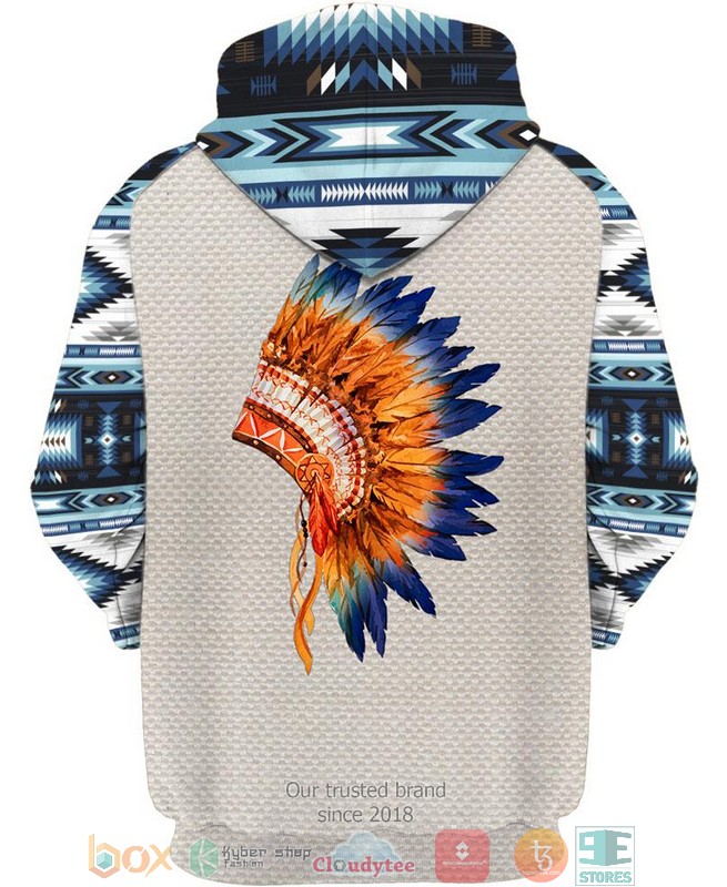 Native Headdress 3D Hoodie Native Headdress 3D Hoodie