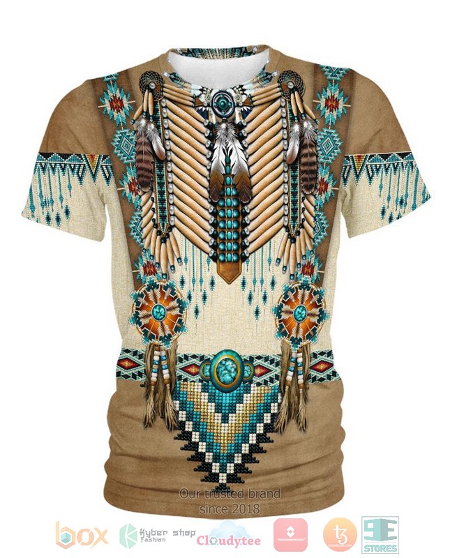 Native Pattern Beautiful 3D Shirt Native Pattern Beautiful 3D Shirt
